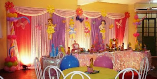 Fiestas Infantiles Princesas Bebes, parte 1