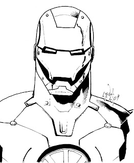 Iron Man The Avengers - Best Coloring pages