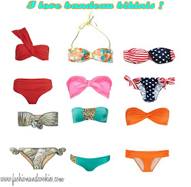 bandeau bikinis