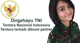 Kata-Kata/Ucapan Hari Ulang Tahun TNI Untuk Tentara Terbaik Indonesia 2018 ke-73