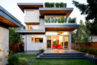 model rumah minimalis atap cor