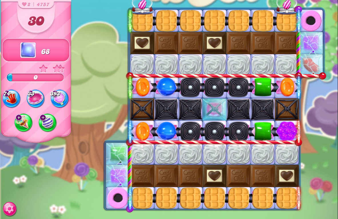 Candy Crush Saga level 4757