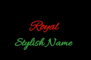 Royal stylish name