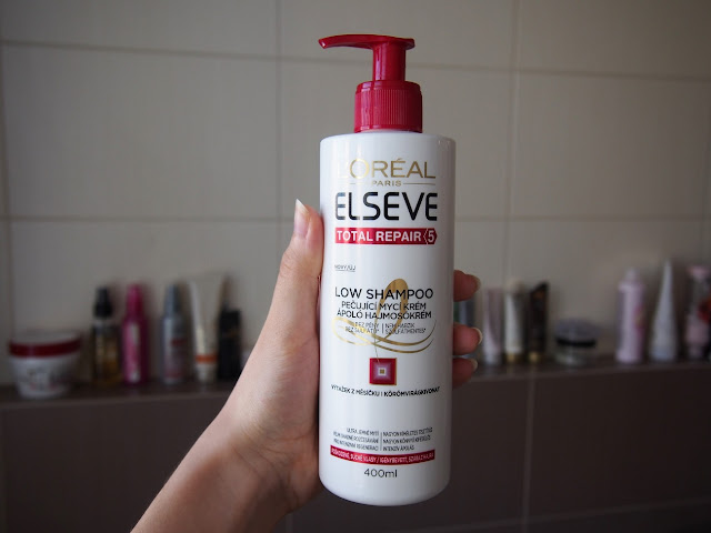 low shampoo Elséve Total Repair 5