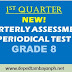 NEW! 1st Periodical Test  for Grade 8, SY 2019-2020
