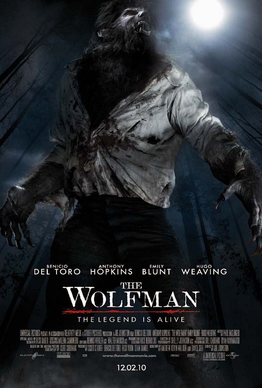 Werewolf Wolfman movie poster