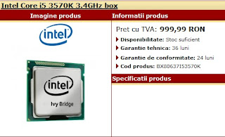 Ivy Bridge i5 3570K