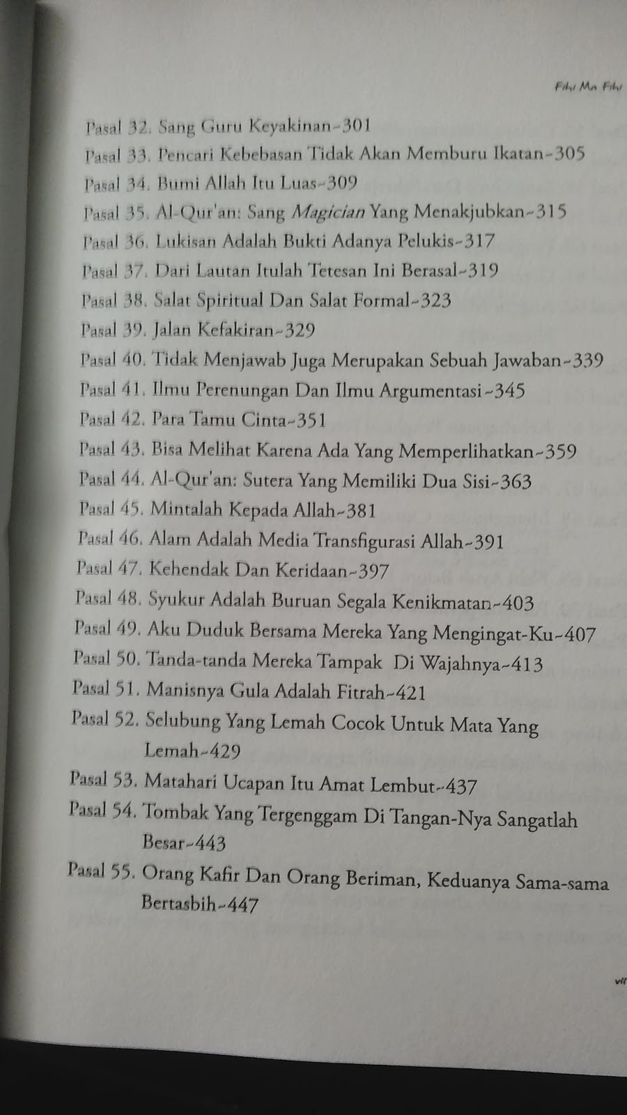 Toko Buku Jagad Ilmu: Fihi Ma Fihi : Mengarungi Samudera 