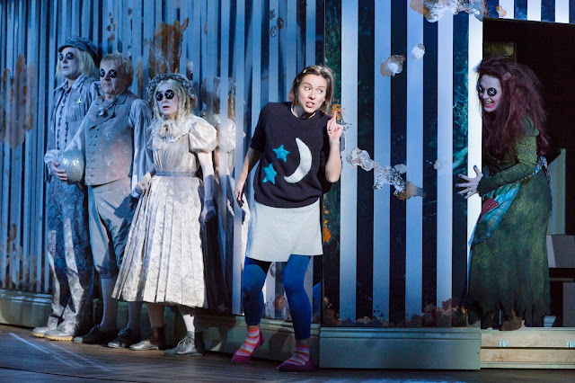 Mark-Anthony Turnage: Coraline - Mary Bevan (Coraline), Kitty Whatley (Other Mother) and Ghost Children - Royal Opera(Photo ROH | Stephen Cummiskey)