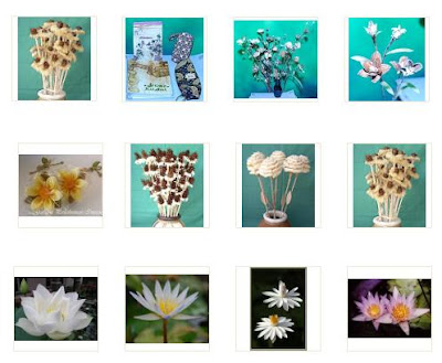 Bunga Kembang Aneka Motif  dan Corak Kembang Antik