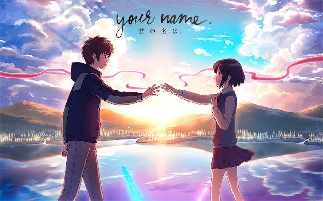 La película Your Name, escrita y dirigida por Makoto Shinkai es de una gran belleza poética