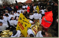 German protest