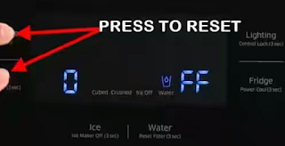 How To Reset Panel Display Display Off Refrigerator Samsung