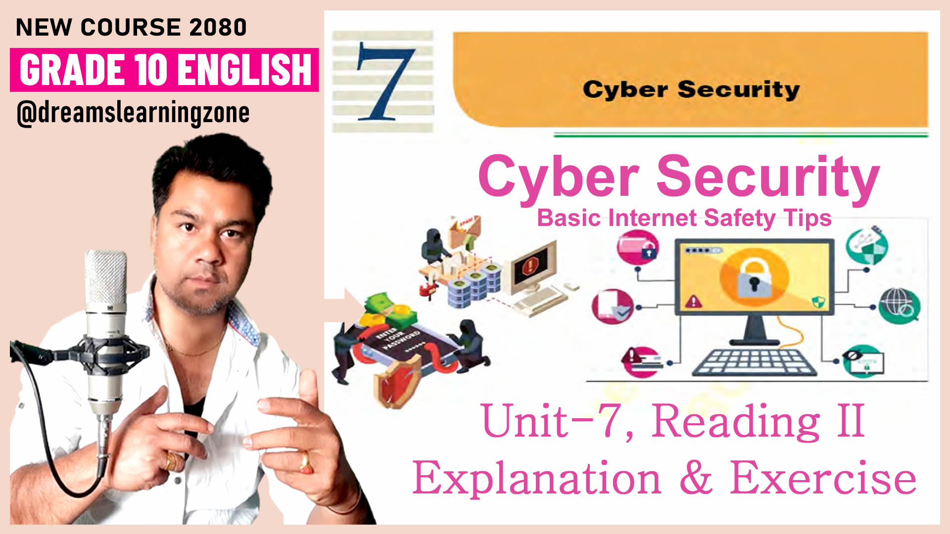 Grade 10 Unit 7, Reading II Cyber Security: Basic Internet Safety Tips Exercises