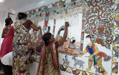 Madhubani Railway Station gets a makeover with Mithila Paintings