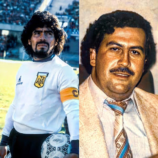 El encuentro entre Diego Armando Maradona y Pablo Escobar