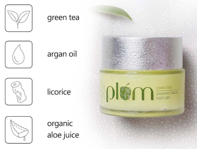 plum green tea gel ingredients