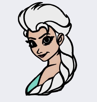 Download Crafting with Meek: Frozen's - Elsa the Snow Queen SVG