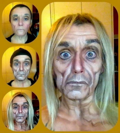 Lucia jadi Iggy Pop