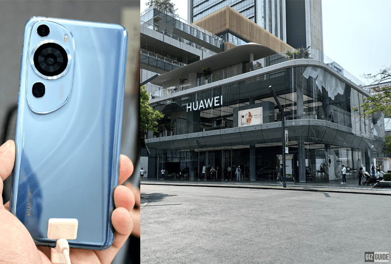 HUAWEI P60 Art and Shenzhen flagship store