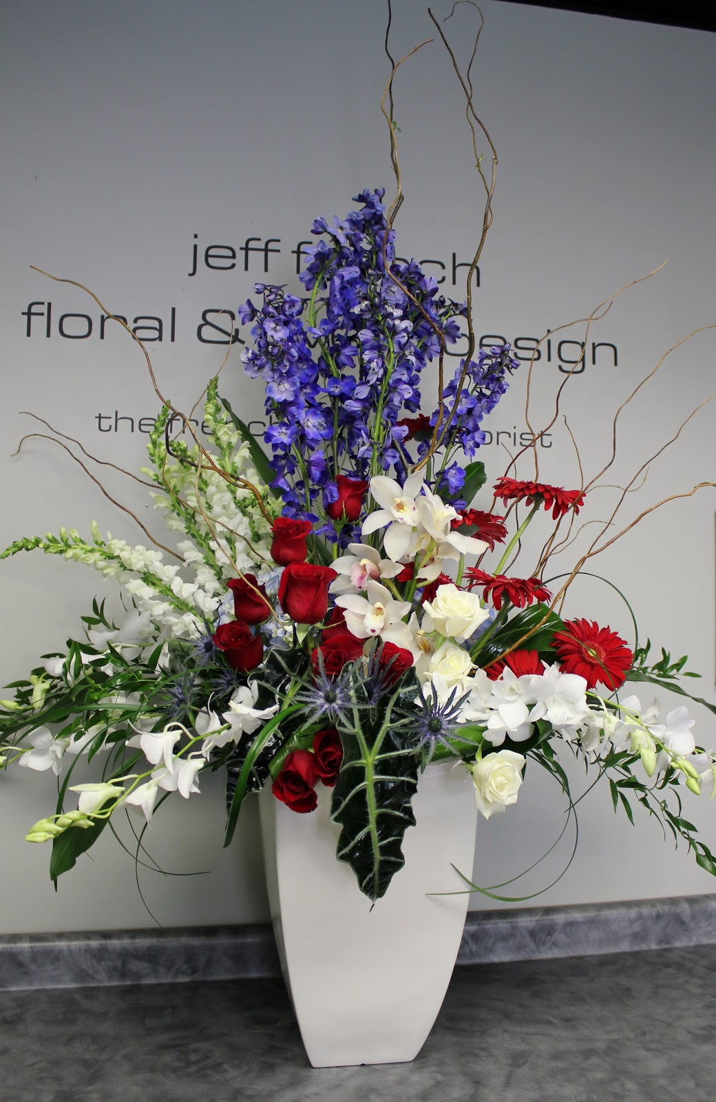 jeff french floral & event design: funeral flowers