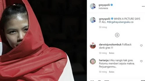 Ini Bukti Nasionalisme Greysia Polii, Netizen: Aku Nangis, Fotomu Beri Sejuta Makna!