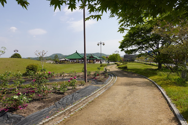 鳥取県東伯郡湯梨浜町引地 中国庭園 燕趙園