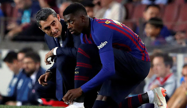 Dembele Injury Adds to Barcelona's Problem
