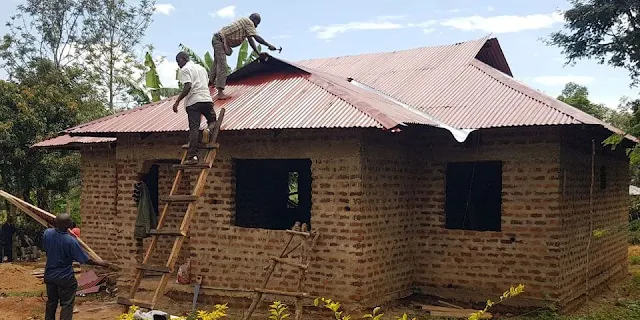 Mr Omutere, popularly known as Sukuma bin Ongaro new house