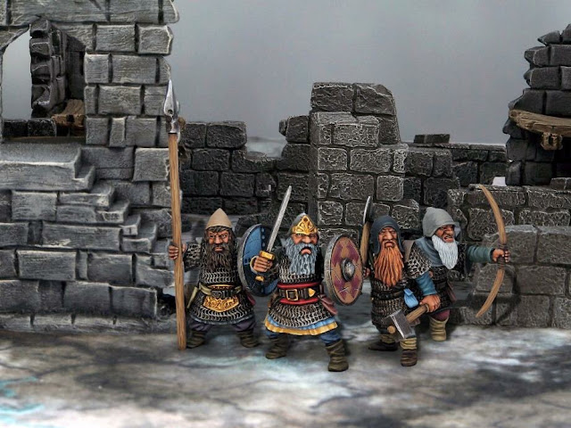 Plastic Fantasy Dwarf Miniatures Northstar Miniatures Osprey Games