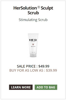 HerSolution® Sculpt Scrub - Reduce Cellulite! - Gluten & Paraben-Free!