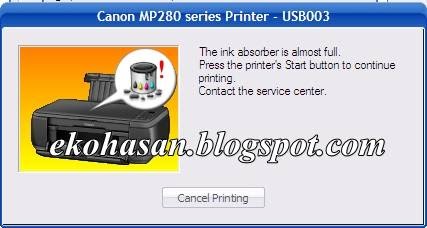 Astungkara Blog: Cara Reset Printer Canon MP287 Dengan ...