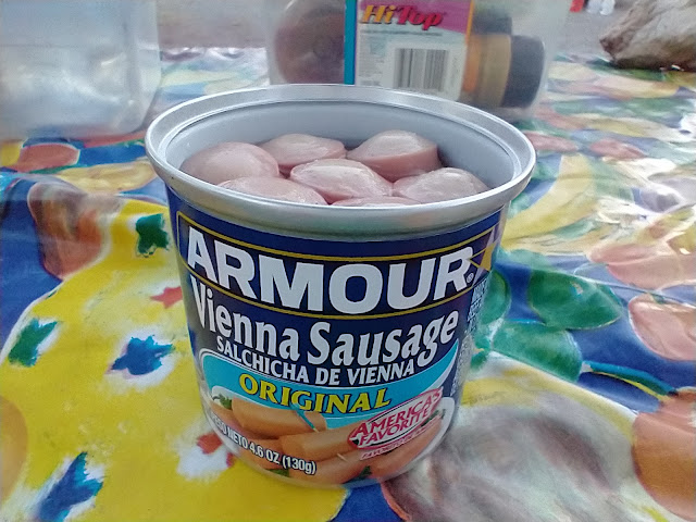 Armour Vienna sausages. July 2023. Credit: Mzuriana.: