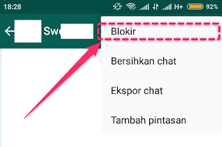 Pernahkah kau merasa terganggu oleh orang  Cara Memblokir Nomor Orang Di WhatsApp