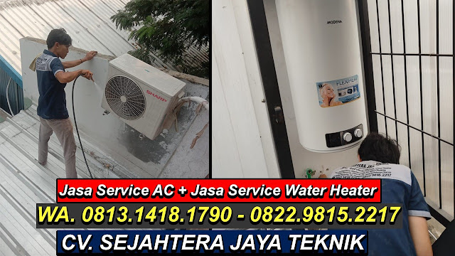 Jasa Service AC dan Jasa Service Water Heater Terdekat  di Karang Timur,