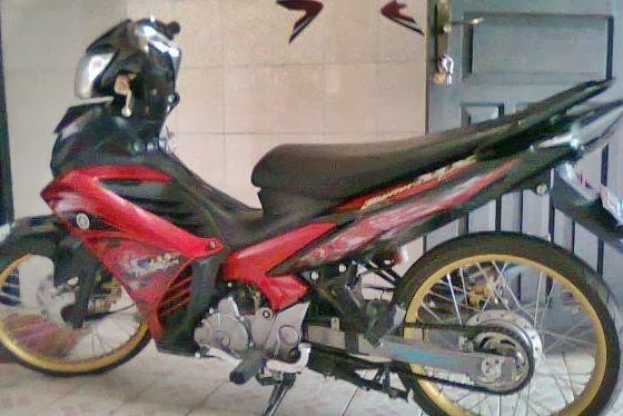 5 Tampilan Modifikasi Motor Drag Jupiter MX - Variasi 