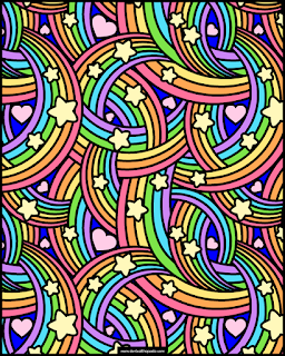 Don t Eat  the Paste Rainbow  coloring  page 