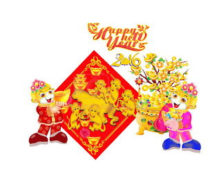 Lịch Tết 2016 Vector