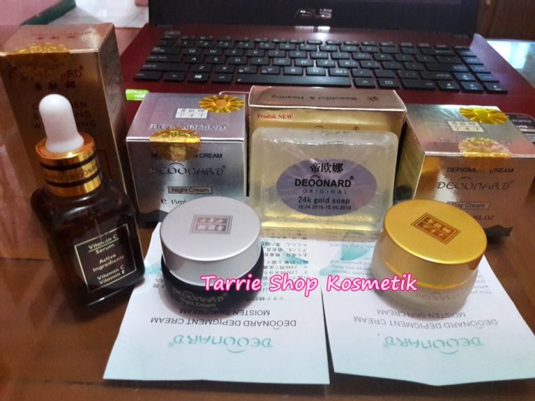 Paket Deoonard Gold Silver Soap Serum