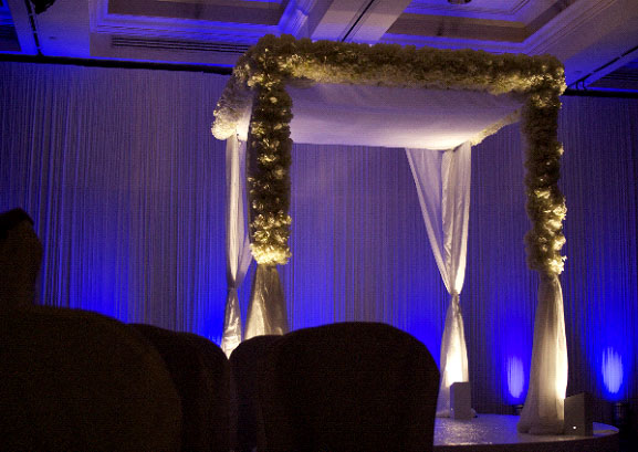 chuppah These details should always be covered by your wedding planner