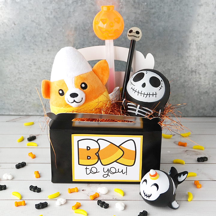 Halloween Boo Gift Box with Free Printable Tag