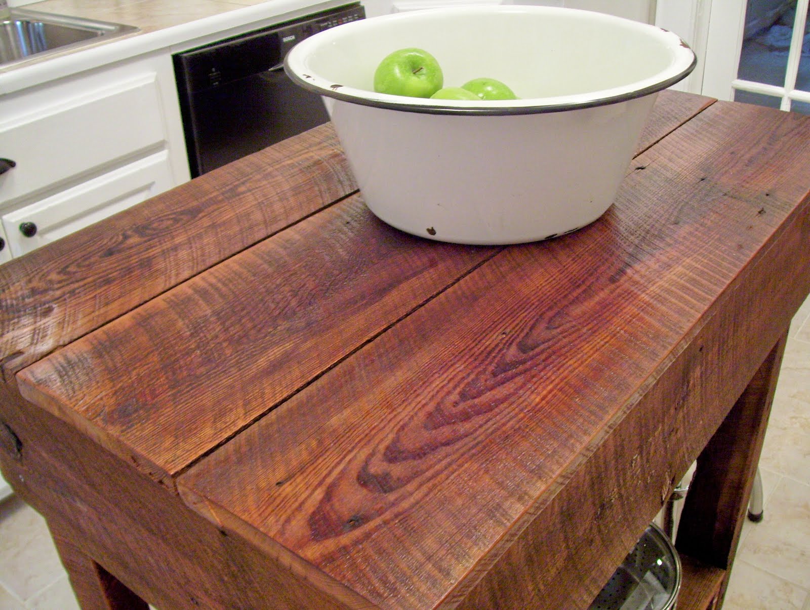 Rustic Kitchen Island Table