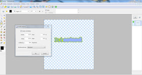 Screenshot zur Veranschaulichung der leeren Fläche bei einem kleinen Design