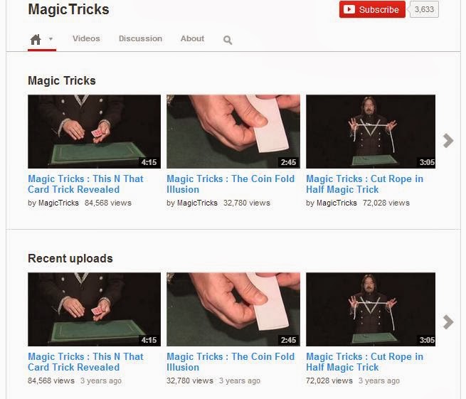 MagicTricks – YouTube