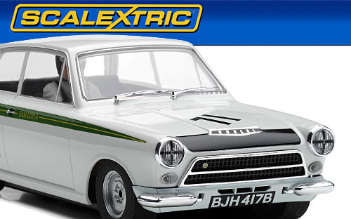 Registered BJH417B this is the Lotus Cortina driven by Jim Clark to 2nd
