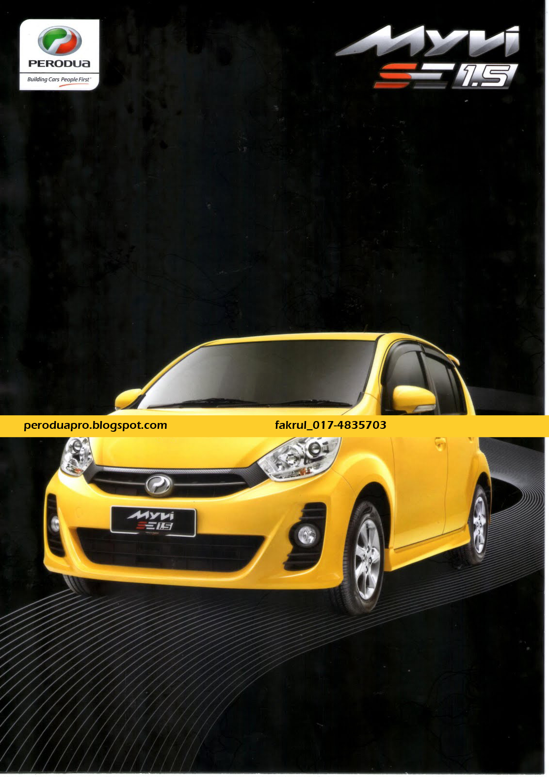 Perodua Promotion - 017-4835703: Official Brochure for New 