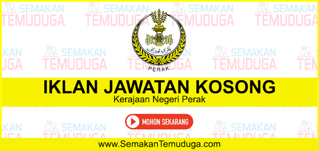 Jawatan Kosong Kerajaan Terkini  Semakan Temuduga