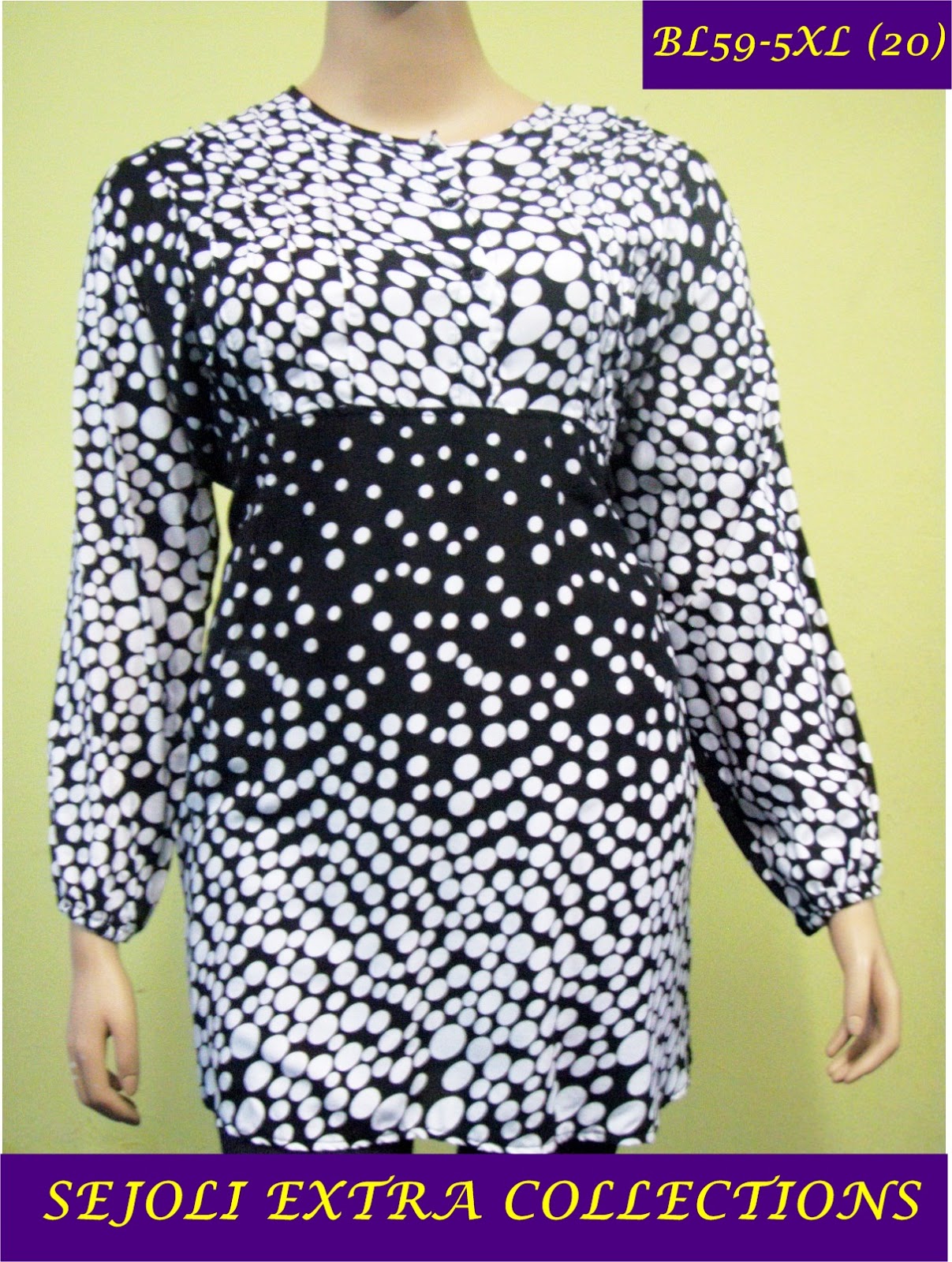 SEJOLI PLUSSIZE : Plus Size Fashion: ~~~ Blouse 5XL-3