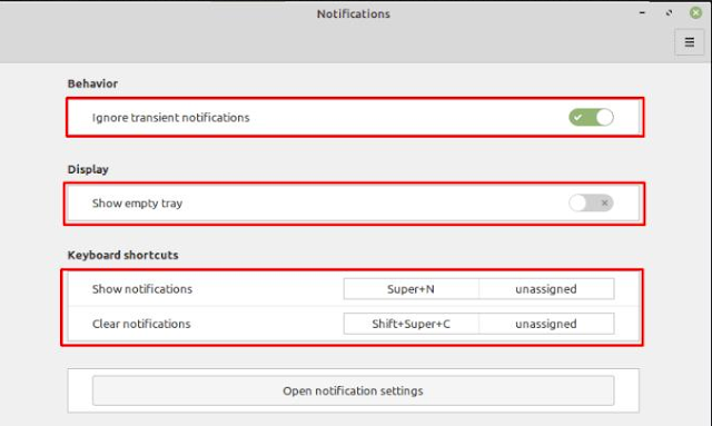 Linux Mint: How to Configure Notification Preferences