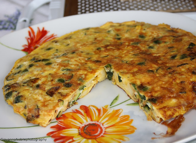 Frittata di patate e zucchine